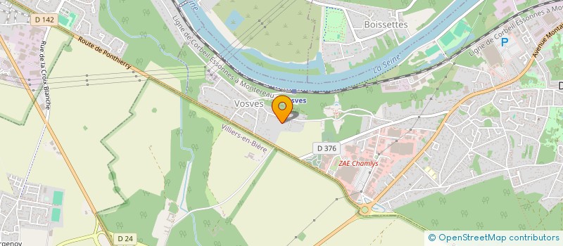 localisation de l'entreprise RFAJNZILBERG HOLDING à DAMMARIE-LES-LYS