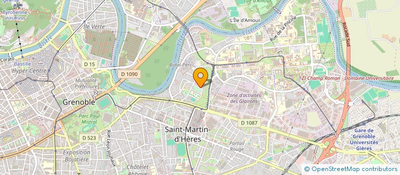 localisation de l'entreprise RFC  SAINT-MARTIN-D'HERES