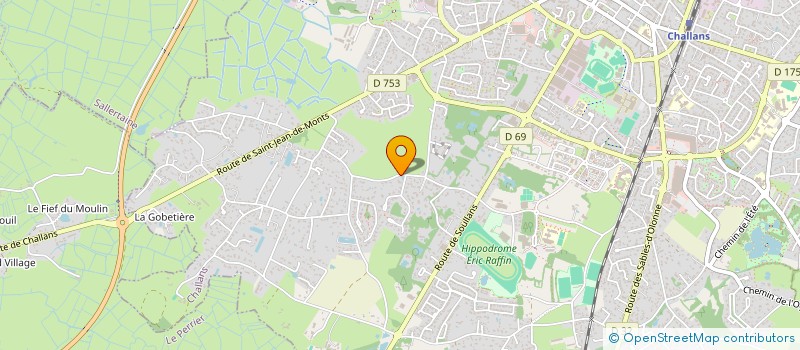 localisation de l'entreprise RFI à CHALLANS