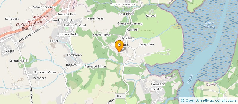 localisation de l'entreprise RFI IMMOBILIER  PLOMELIN