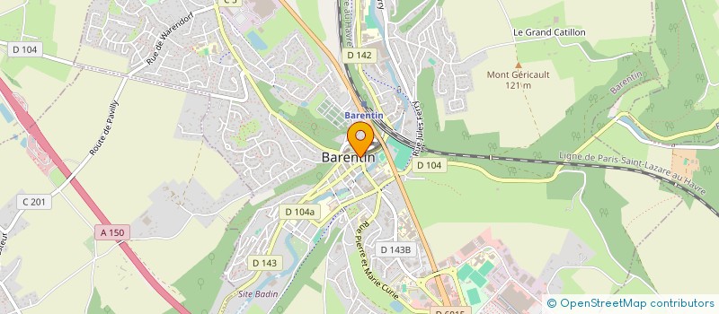 localisation de l'entreprise RFIMMOBILIER  BARENTIN