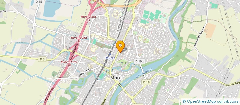 localisation de l'entreprise RFISOLATION à MURET