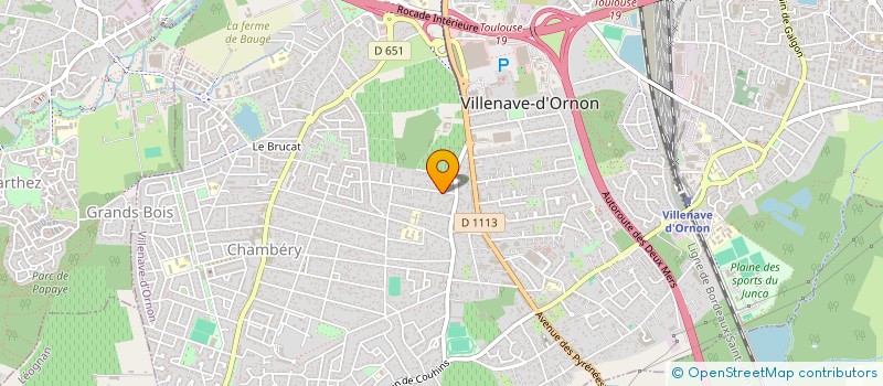 localisation de l'entreprise RFJD à VILLENAVE-D'ORNON