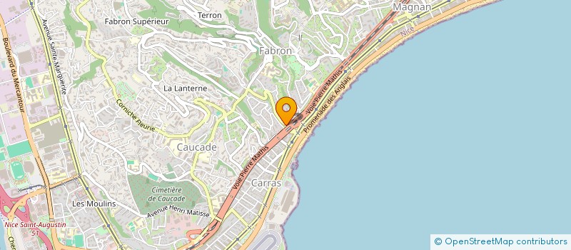 localisation de l'entreprise RFK DRIVER à NICE