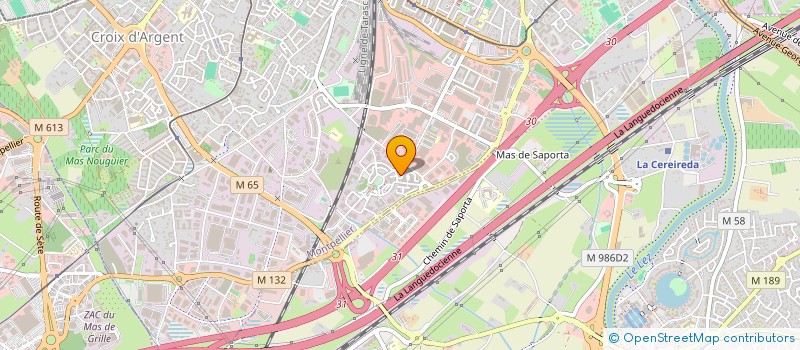 localisation de l'entreprise RFK IMMO à MONTPELLIER