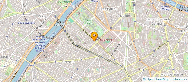 localisation de l'entreprise RFORCE1  PARIS