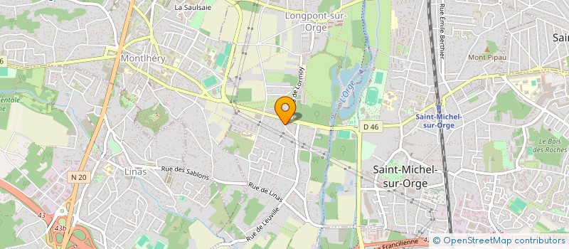 localisation de l'entreprise RFP TECH à LONGPONT-SUR-ORGE