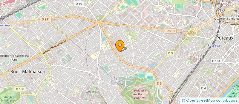 localisation de l'entreprise RFR CONSULTING  NANTERRE