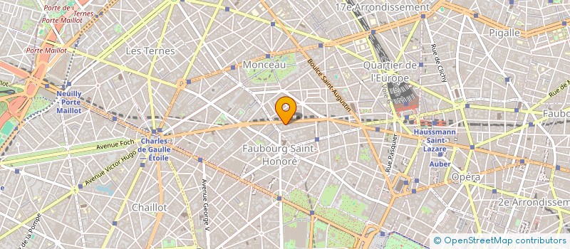 localisation de l'entreprise RFR CROISETTE SARL  PARIS