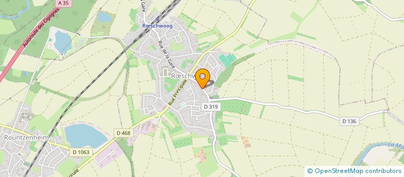 localisation de l'entreprise RFR HABITAT  RSCHWOOG