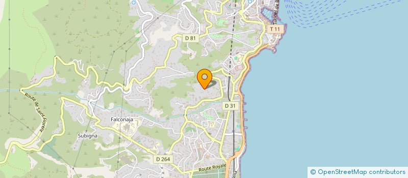 localisation de l'entreprise RG 2B à BASTIA