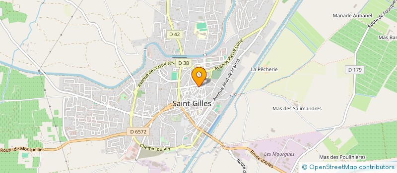 localisation de l'entreprise RG à SAINT-GILLES