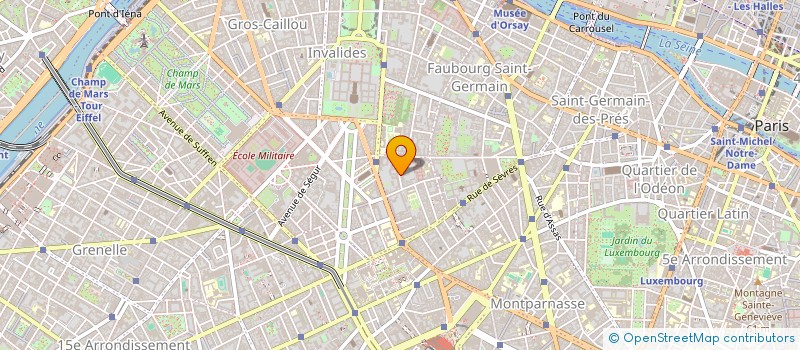 localisation de l'entreprise RG  PARIS