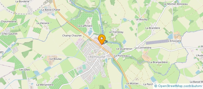 localisation de l'entreprise RG AGRI à LA PLANCHE