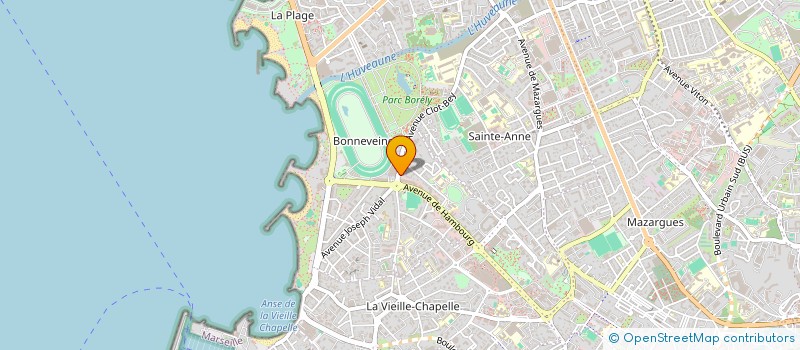 localisation de l'entreprise RG AUTO 13 à MARSEILLE