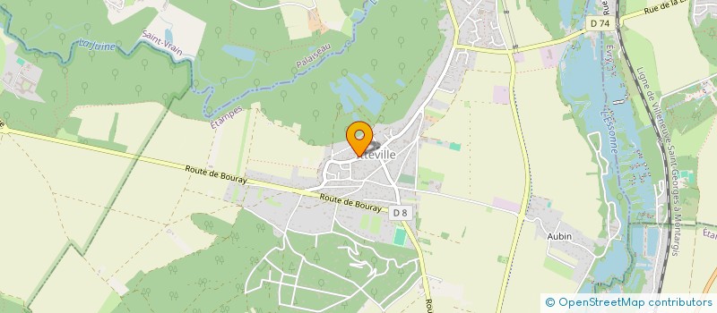 localisation de l'entreprise RG BAT  ITTEVILLE