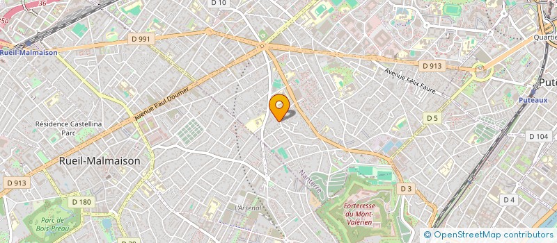 localisation de l'entreprise RG BATI-RENOV à NANTERRE