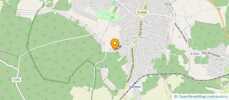 localisation de l'entreprise RG BATIMENT à VIARMES
