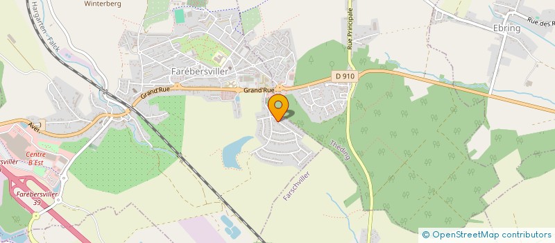 localisation de l'entreprise RG BATIMENT  FAREBERSVILLER