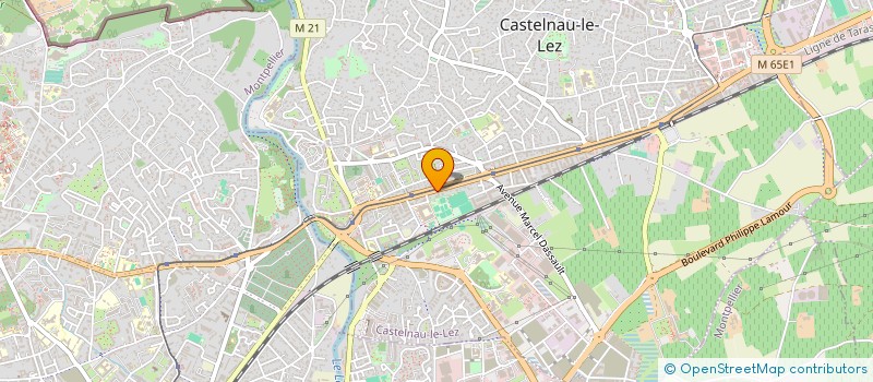 localisation de l'entreprise RG BTP à CASTELNAU-LE-LEZ