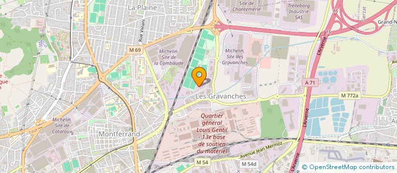 localisation de l'entreprise RG CASH  CLERMONT-FERRAND