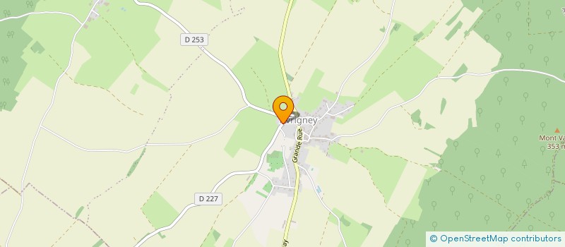 localisation de l'entreprise RG CHAUFFAGE  AVRIGNEY-VIREY