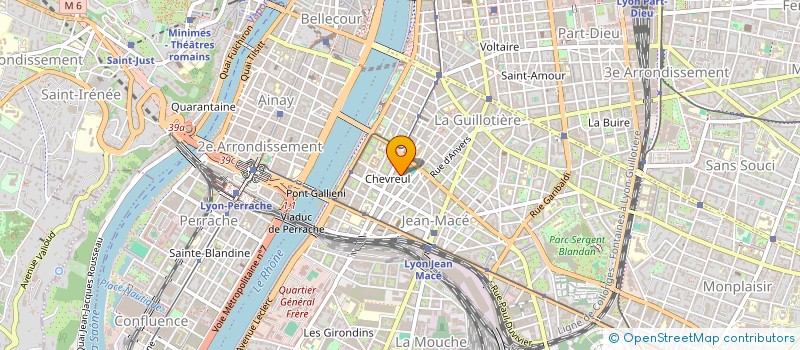 localisation de l'entreprise RG COM  LYON