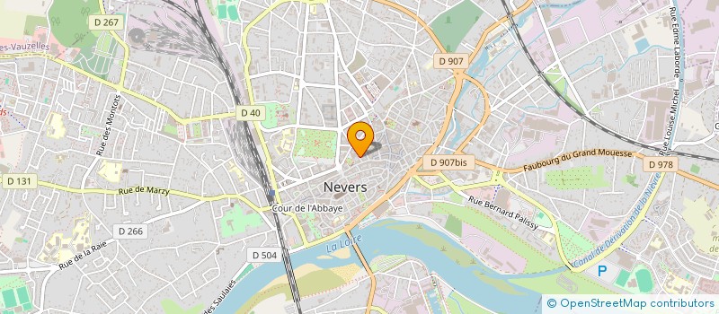 localisation de l'entreprise RG CONSEILS à NEVERS