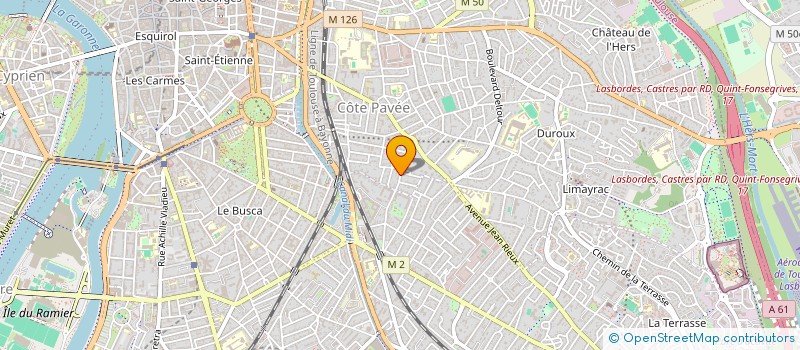 localisation de l'entreprise RG CONSEILS à TOULOUSE