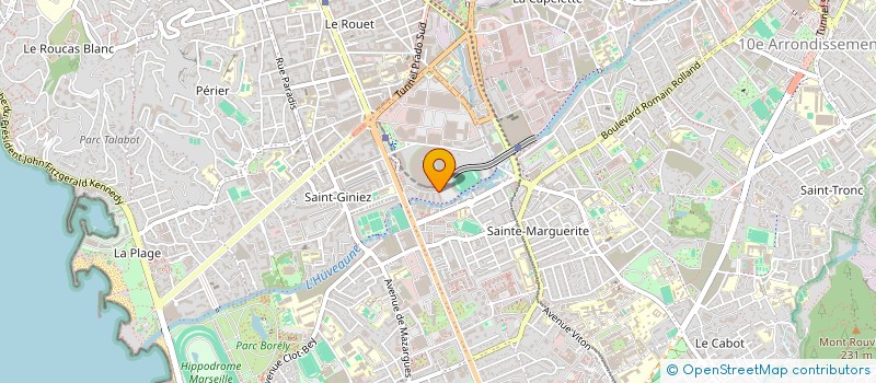 localisation de l'entreprise RG CONTROLS à MARSEILLE