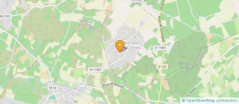 localisation de l'entreprise RG COORDINATION à SAINT-JEAN-DE-CORNIES