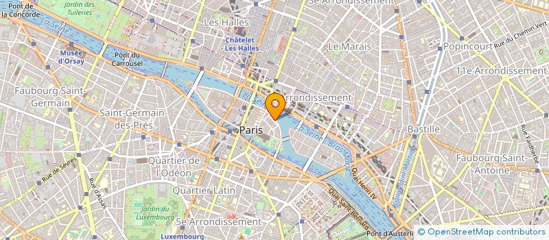 localisation de l'entreprise RG DEVELOPPEMENT  PARIS