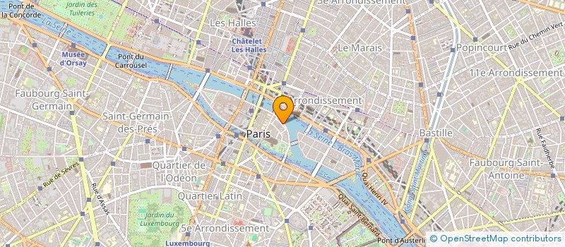 localisation de l'entreprise RG DEVELOPPEMENT  PARIS