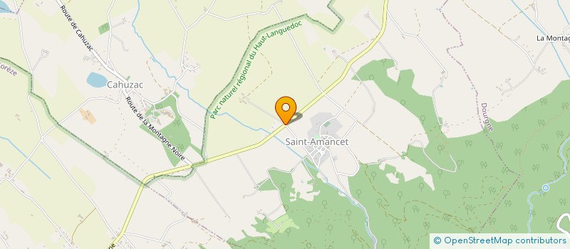 localisation de l'entreprise RG ELEVAGE  SAINT-AMANCET