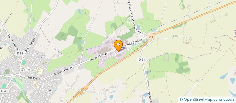 localisation de l'entreprise RG ENERGIES  COEX