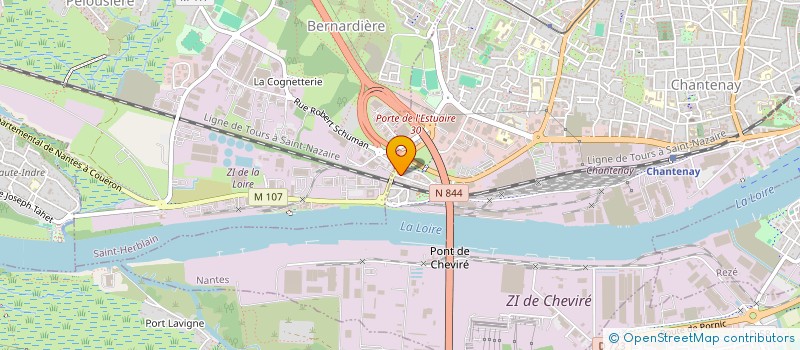 localisation de l'entreprise RG EXPANSION à NANTES