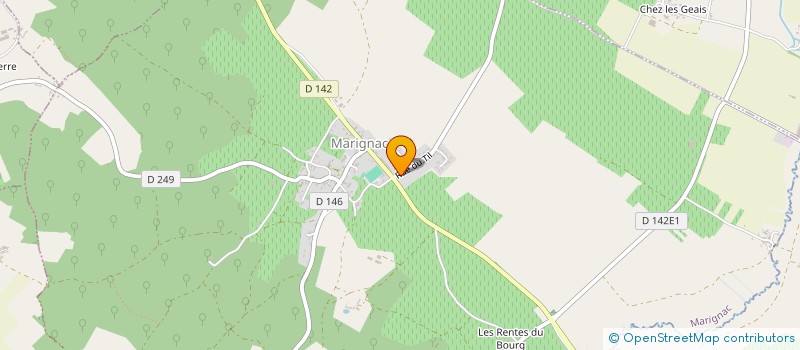 localisation de l'entreprise RG EXPERTISE AUDIT  MARIGNAC