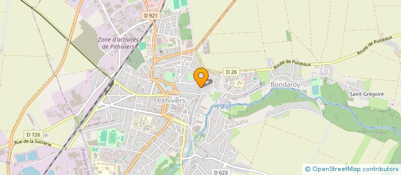 localisation de l'entreprise RG EXPERTS à PITHIVIERS