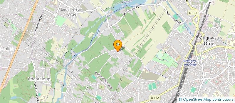 localisation de l'entreprise RG FINANCE & COMPTABILITE  BRETIGNY-SUR-ORGE