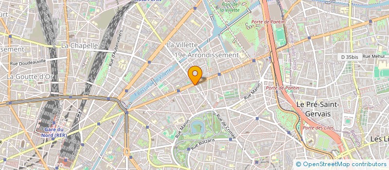 localisation de l'entreprise RG HABILLEMENT  PARIS