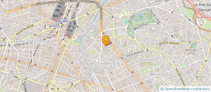 localisation de l'entreprise RG HABITAT  PARIS