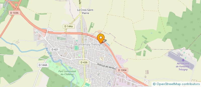 localisation de l'entreprise RG HOLDING  FONTENAY-TRESIGNY