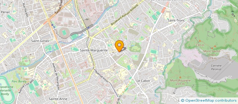 localisation de l'entreprise RG HOLDING  MARSEILLE