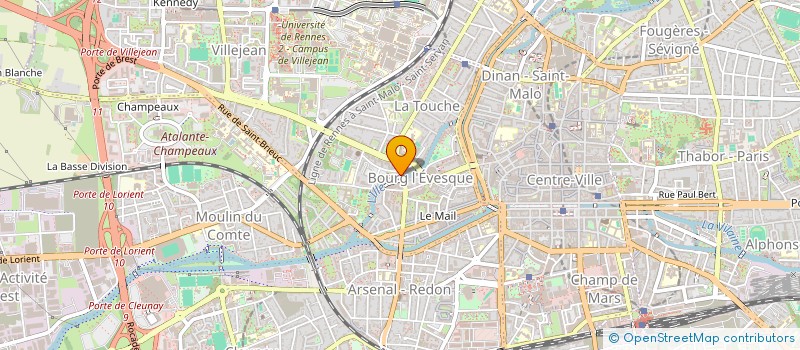 localisation de l'entreprise RG IMMO  RENNES