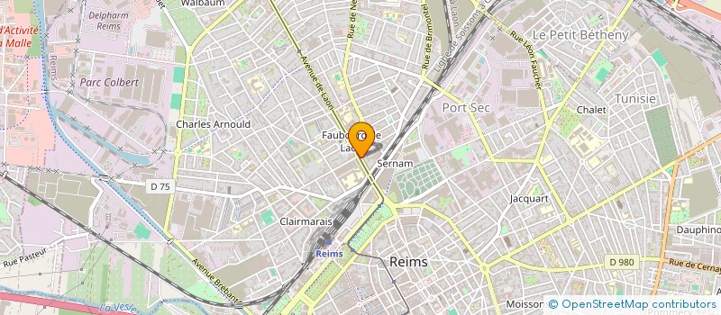 localisation de l'entreprise RG IMMO  REIMS