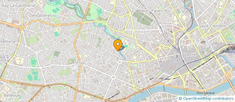localisation de l'entreprise RG IMMOBILIER à NANTES