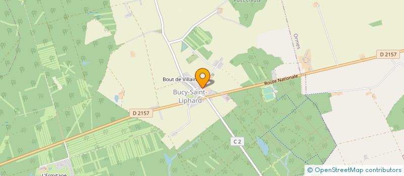 localisation de l'entreprise RG IMMOBILIERS  BUCY-SAINT-LIPHARD