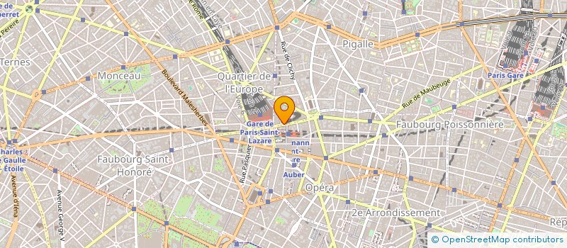 localisation de l'entreprise RG INTERNATIONAL à PARIS