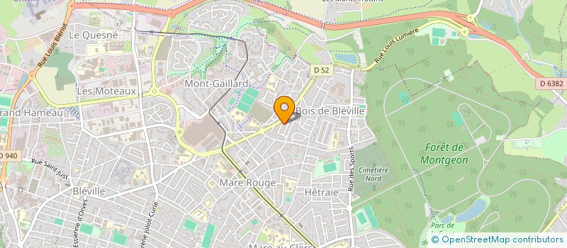 localisation de l'entreprise RG INVEST à LE HAVRE