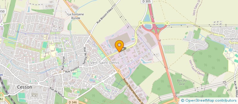 localisation de l'entreprise RG INVESTISSEMENT à VERT-SAINT-DENIS